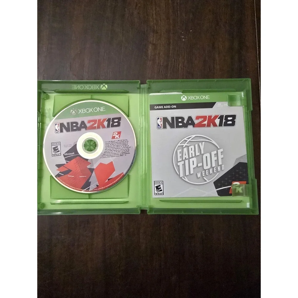 NBA 2K18 Microsoft Xbox One 2K Take-Two Interactive Software  Visual Concepts